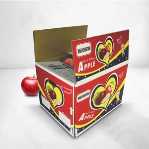 Apple Boxes, Corrugated Apple Boxes, Apple Packaging Boxes