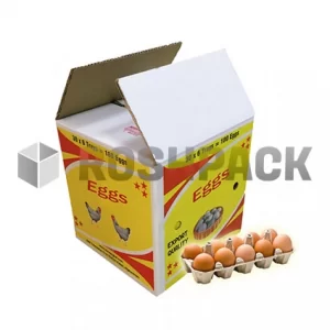 Eggs Master Carton, Eggs Packaging Boxes, Corrugated Eggs Boxes
