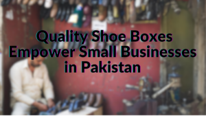 Shoe Boxes Empower 100s of Small Businesses in Pakistan